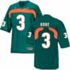 Miami Hurricanes #3 Coley NCAA College Football Jersey White