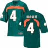 Miami Hurricanes #4 Dorsett NCAA College Football Jersey Green