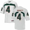 Miami Hurricanes #4 Dorsett NCAA College Football Jersey White