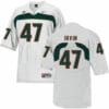 Miami Hurricanes #47 Irvin NCAA College Football Jersey White