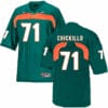 Miami Hurricanes #71 Chickillo NCAA College Football Jersey Green