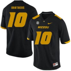 Missouri Tigers #10 Kentrell Brothers College Football Jersey Black