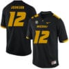 Missouri Tigers #12 Johnathon Johnson College Football Jersey Black