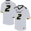 Missouri Tigers #2 Micah Wilson NCAA College Football Jersey White