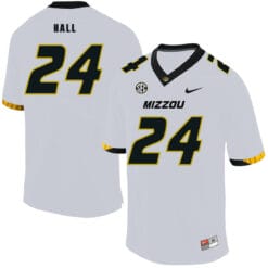 Missouri Tigers #24 Terez Hall NCAA College Football Jersey White