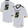 Missouri Tigers #5 Taylor Powell NCAA College Football Jersey White