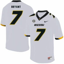 Missouri Tigers #7 Kelly Bryant College Football Jersey White