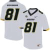 Missouri Tigers #81 Albert Okwuegbunam College Football Jersey White