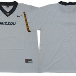 Missouri Tigers Blank NCAA College Football Jersey White