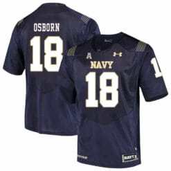 Navy Midshipmen #18 J.R. Osborn College Football Jersey Stitched