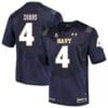 Navy Midshipmen #4 Ricky Dobbs NCAA College Football Jersey
