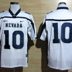 Nevada Wolf Pack Custom Jersey Name and Number College Football White