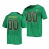 Norte Dame Custom Jersey Name Number Football Green