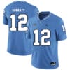 North Carolina Tar Heels #12 Chazz Surratt Football Jersey Blue