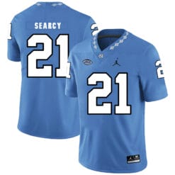 North Carolina Tar Heels #21 Da'Norris Searcy Football Jersey Blue