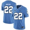 North Carolina Tar Heels #22 Charlie Justice Football Jersey Blue