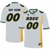 North Dakota State Bison Custom Name Number Football Jersey White