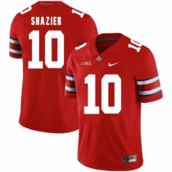 Ohio State Buckeyes #10 Ryan Shazier Football Jersey Red