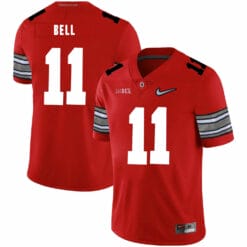 Ohio State Buckeyes #11 Vonn Bell Football Jersey Diamond Red