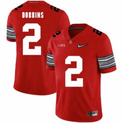 Ohio State Buckeyes #2 J.K Dobbins Football Jersey Diamond Red