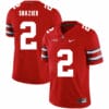Ohio State Buckeyes #2 Ryan Shazier Football Jersey Red