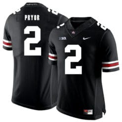 Ohio State Buckeyes #2 Terrelle Pryor Football Jersey Black