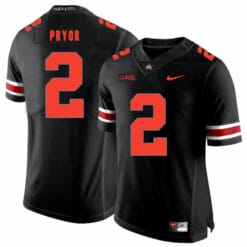 Ohio State Buckeyes #2 Terrelle Pryor Football Jersey Black Shadow