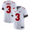 Ohio State Buckeyes #3 Michael Thomas Football Jersey Diamond White