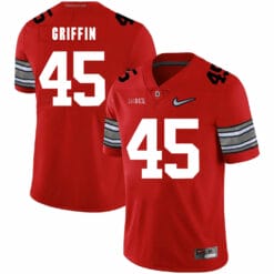Ohio State Buckeyes #45 Archie Griffin Football Jersey Diamond Red