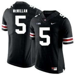 Ohio State Buckeyes #5 Raekwon McMillan Football Jersey Black