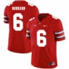Ohio State Buckeyes #6 Sam Hubbard Football Jersey Red