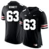 Ohio State Buckeyes #63 Michael Bennett IV Football Jersey Black