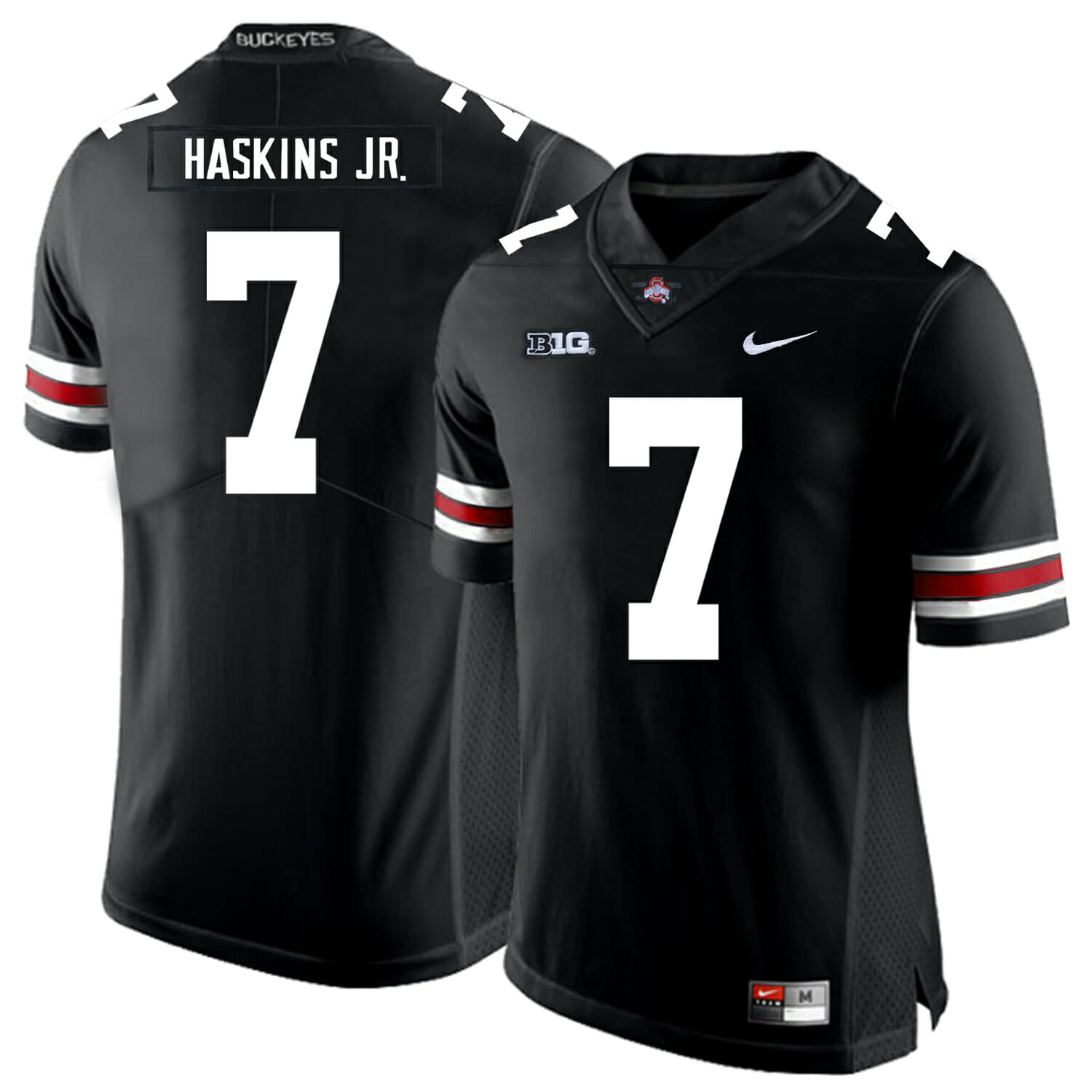 Ohio State Buckeyes #7 Dwayne Haskins Football Jersey Black