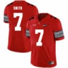 Ohio State Buckeyes #7 Rod Smith College Football Jersey Diamond Red
