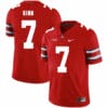 Ohio State Buckeyes #7 Ted Ginn Jr College Football Jersey Red