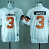 Oklahoma State Cowboys #3 Brandon Weeden NCAA Football Jersey White