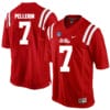 Ole Miss Rebels #7 Trae Elston NCAA College Football Jersey Red