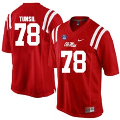 Ole Miss Rebels #78 Laremy Tunsil NCAA College Football Jersey Red