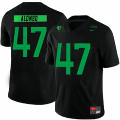 Oregon Ducks #47 Kiko Alonso NCAA College Football Jersey Black