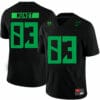 Oregon Ducks #83 Johnny Mundt NCAA College Football Jersey Black