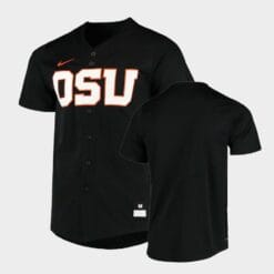 Oregon State Beavers Custom Name Number Black College Baseball Jersey