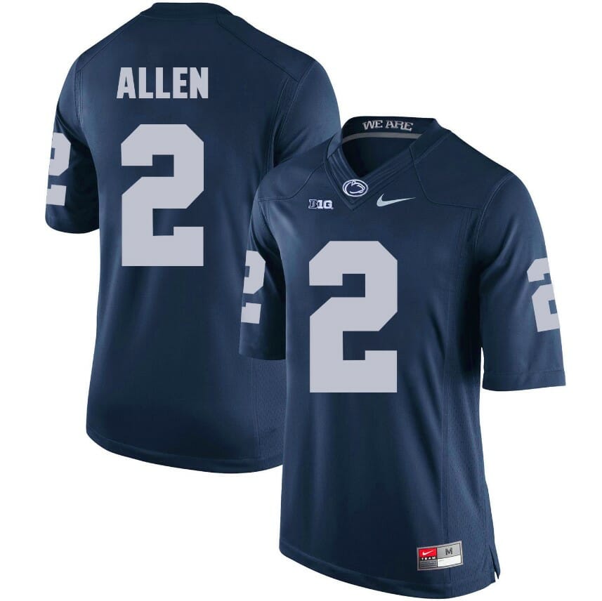 Penn State Nittany Lions Allen Jersey #2 Football NCAA Jerseys Blue