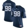 Penn State Nittany Lions Anthony Zettel Jersey #98 Football NCAA Jerseys Blue
