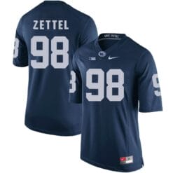 Penn State Nittany Lions Anthony Zettel Jersey #98 Football NCAA Jerseys Blue
