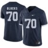 Penn State Nittany Lions Blocks Jersey #70 Football NCAA Jerseys Dark Blue