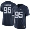Penn State Nittany Lions Carl Nassib Jersey #95 Football NCAA Jerseys Dark Blue