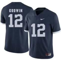 Penn State Nittany Lions Chris Godwin Jersey #12 Football NCAA Jerseys Dark Blue