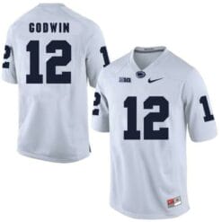 Penn State Nittany Lions Chris Godwin Jersey #12 Football NCAA Jerseys White