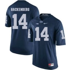 Penn State Nittany Lions Christian Hackenberg Jersey #14 Football NCAA Jerseys Blue