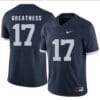 Penn State Nittany Lions Greatness Jersey #17 Football NCAA Jerseys Dark Blue